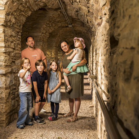 Geheimnisvolle Wege über und durch die barocke Stadtfestung