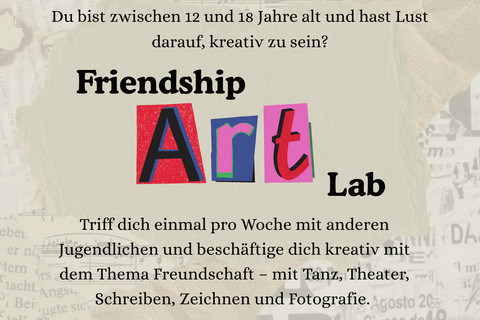 Friendship Art Lab – Kreatives Projekt für Jugendliche